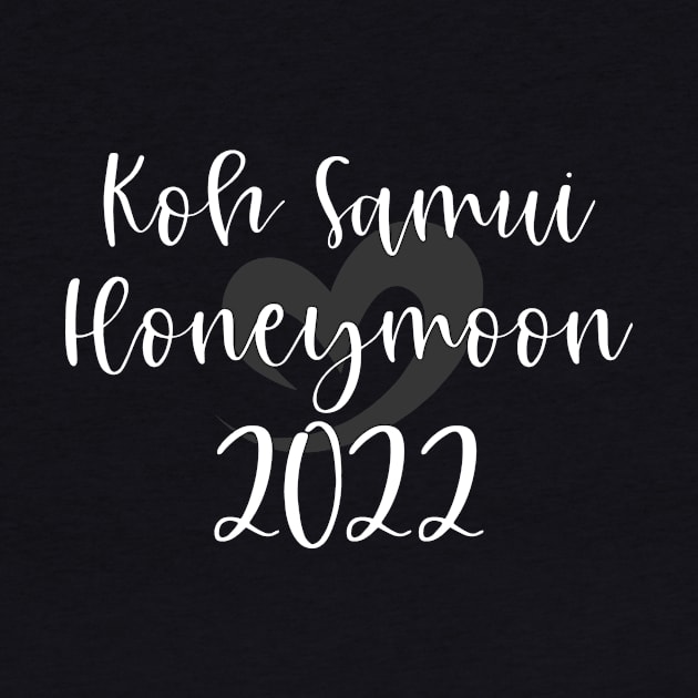 Koh Samui Honeymoon 2022 Marriage Design by BlueTodyArt